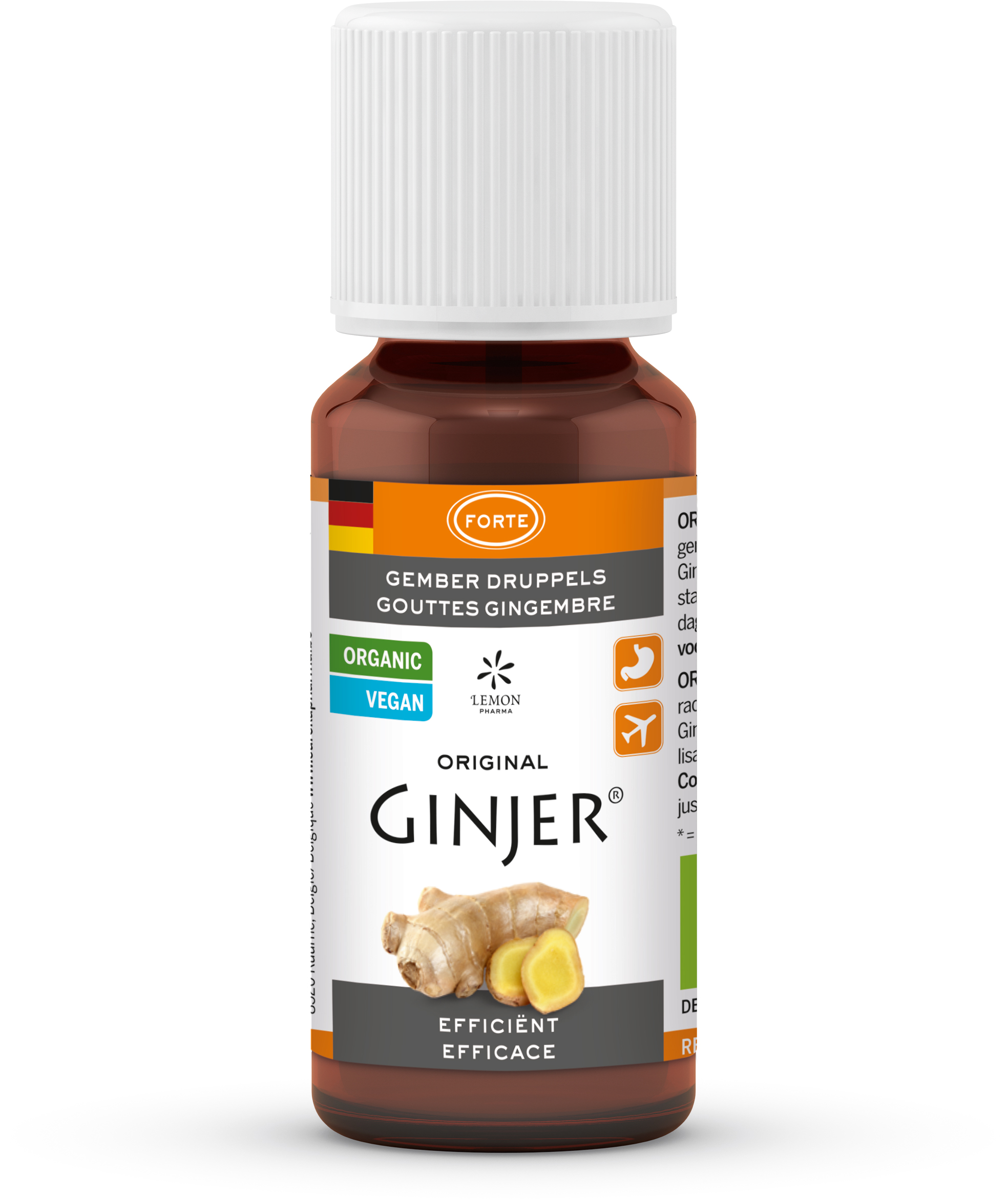 GINJER® Gember druppels forte BIO