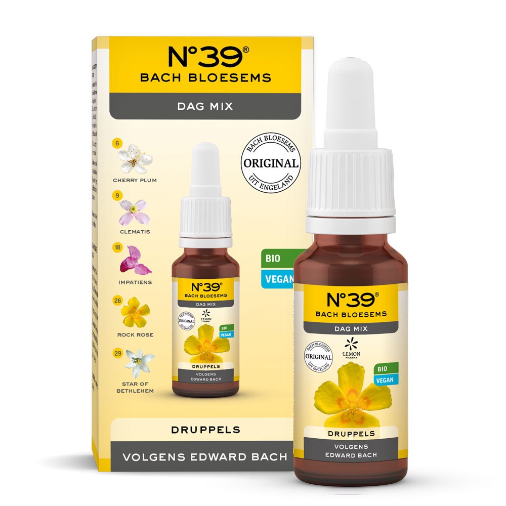 Bach bloesem druppels Nr. 39 DAG BIO