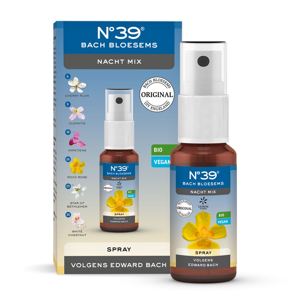 Bach bloesem spray Nr. 39 NACHT BIO