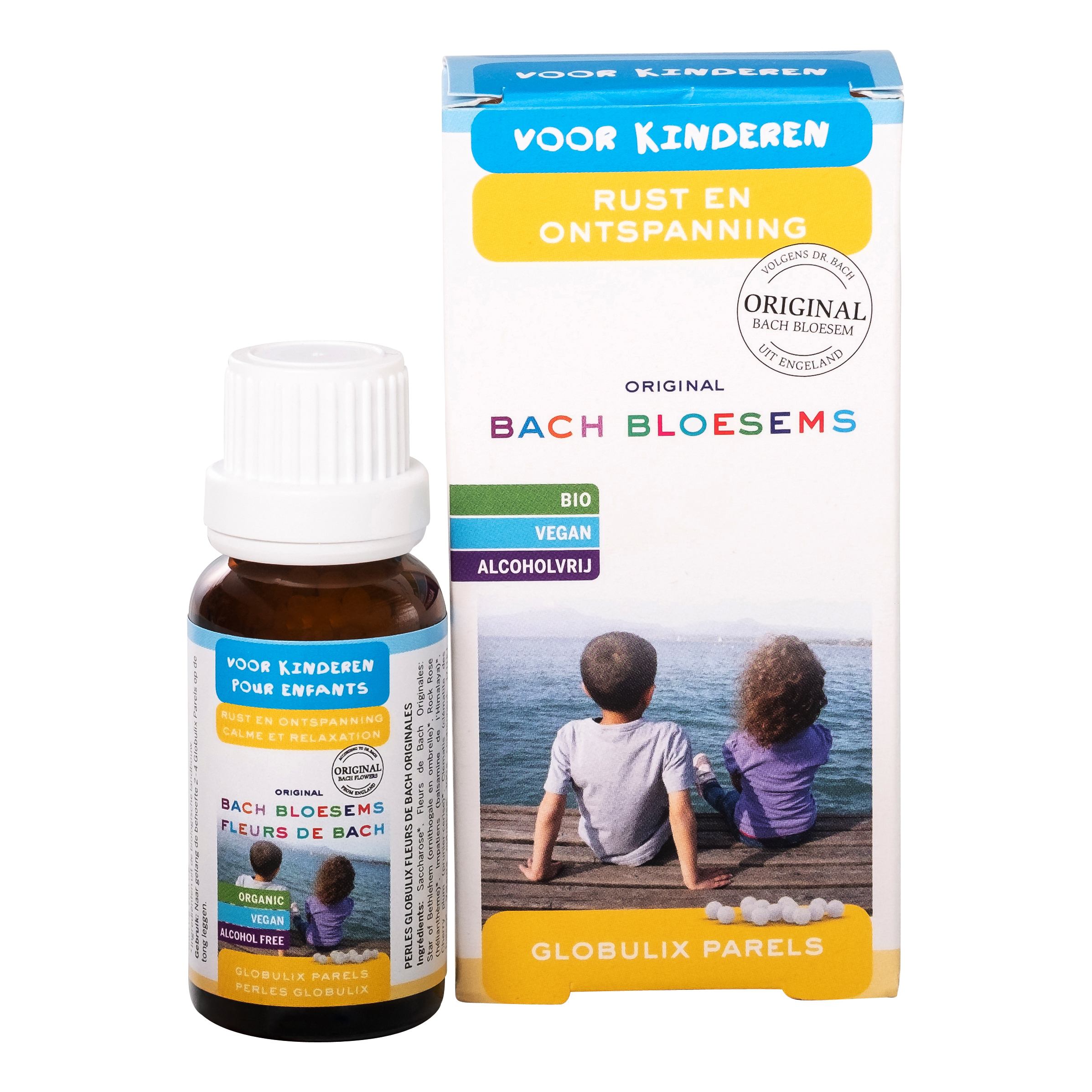 Bach bloesem globules KIND Rust & Ontspanning BIO